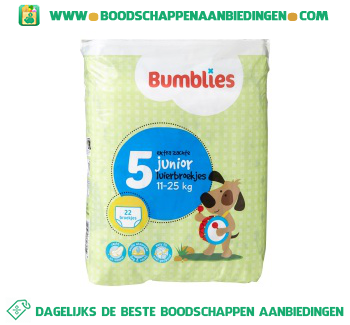 Luierbroekjes junior 5 aanbieding