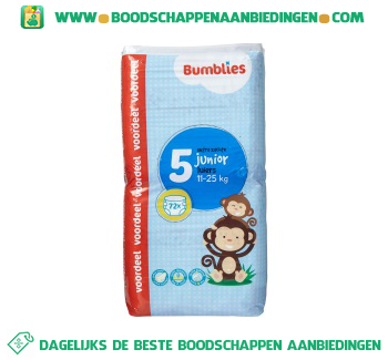 Bumblies Luiers junior aanbieding