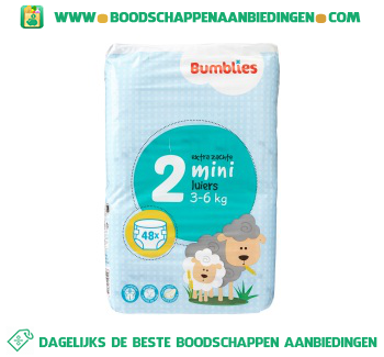 Bumblies Luiers mini 2 aanbieding