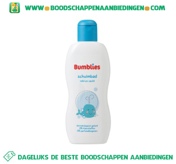 Bumblies Schuimbad aanbieding