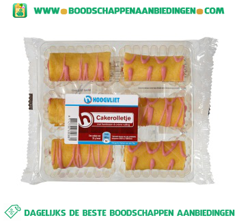 Cakerolletjes framboos aanbieding