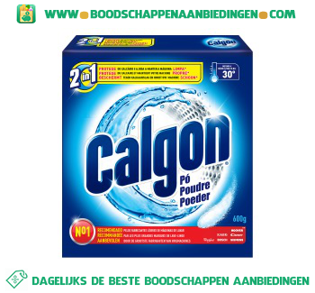 Calgon 2 in 1 poeder aanbieding