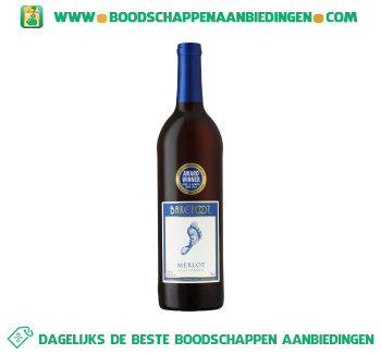 Barefoot merlot aanbieding