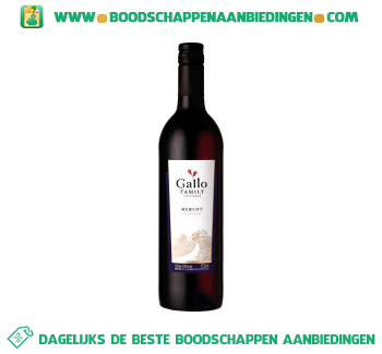 Gallo Family Vineyards merlot aanbieding