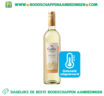 Gallo Family Vineyards moscato aanbieding