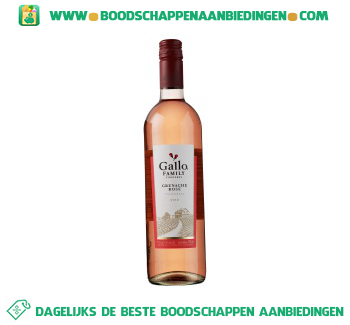 Gallo Family Vineyards rosé grenache aanbieding