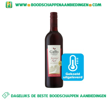 Gallo Family Vineyards summer red aanbieding