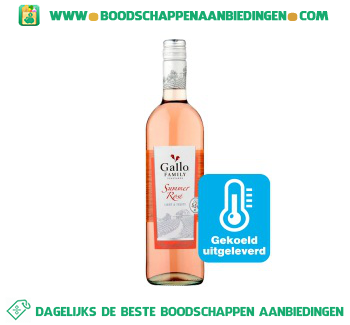 Gallo Family Vineyards summer rose aanbieding