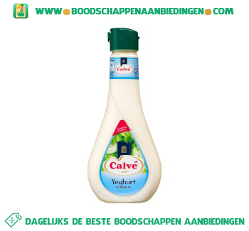 Calvé Dressing yoghurt aanbieding