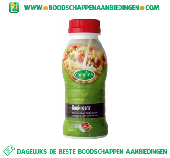 Campina Kookroom aanbieding