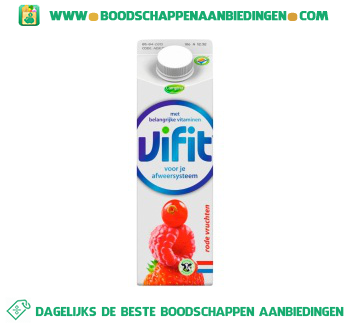 Campina Vifit drink rode vruchten aanbieding