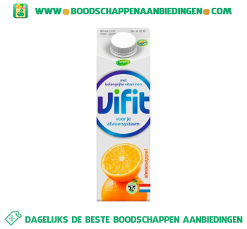 Vifit drink sinaasappel aanbieding