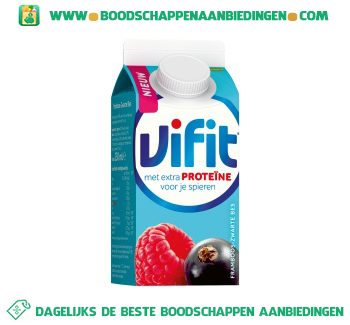 Campina Vifit proteine bes framboos aanbieding