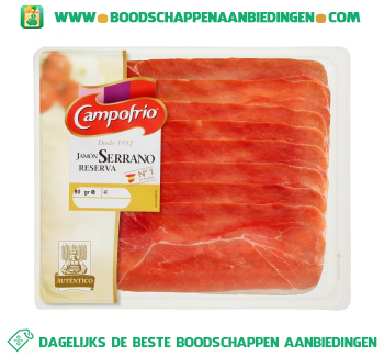 Campofrio Jamon serrano reserva aanbieding