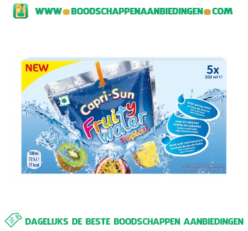 Fruity water tropical aanbieding