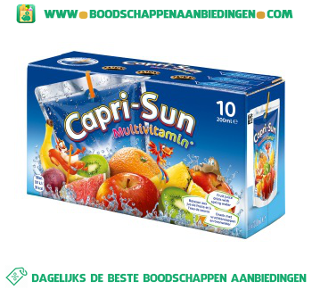 Capri Sun Multivitamin 10-pak aanbieding