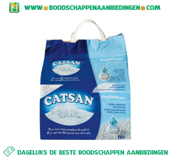 Catsan Hygiene plus kattenbakvulling aanbieding