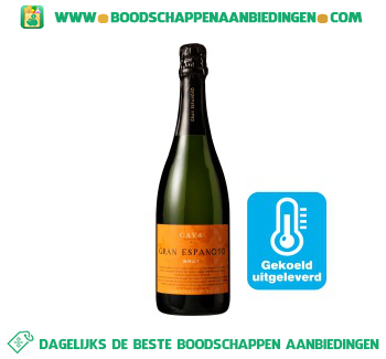 Cava Gran Espanoso brut aanbieding