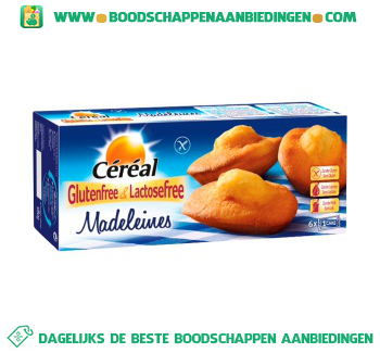 Céréal Madeleines aanbieding