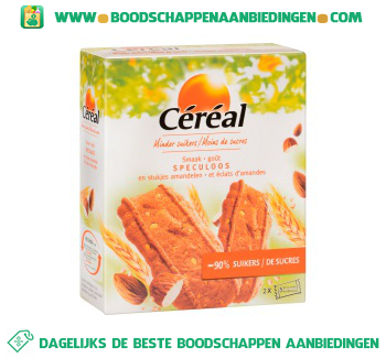 Céréal Speculaas amandel aanbieding