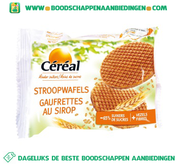 Céréal Stroopwafels aanbieding