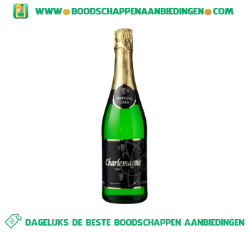 Sparkling cider aanbieding