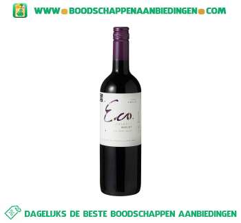 Ecobalance merlot aanbieding