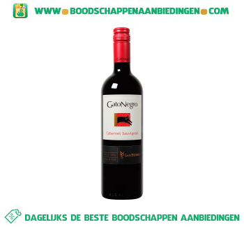 Chili Gato Negro cabernet sauvignon aanbieding