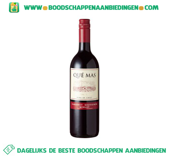 Chili Que Mas cabernet merlot aanbieding