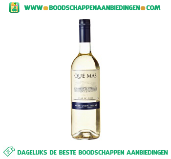 Chili Que Mas sauvignon blanc aanbieding