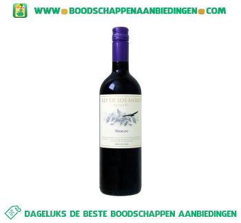 Rey de los Andes merlot aanbieding