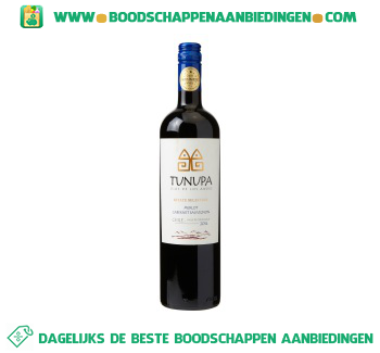 Chili Tunupa merlot cabernet aanbieding