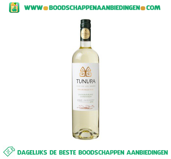 Tunupa sauvignon chardonnay aanbieding