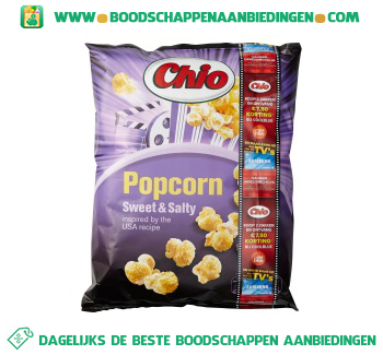 Popcorn  sweet/salty aanbieding