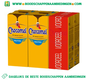 Chocomel Halfvol 6-pak aanbieding