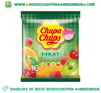 Chupa Chups Lollipops fruit aanbieding