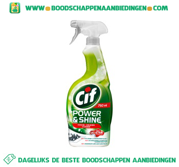 Cif Schoonmaakmiddel Keuken Spray aanbieding