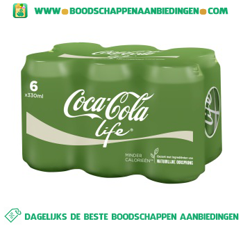 Coca-Cola Life 6-pak aanbieding