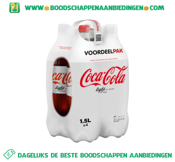 Coca-Cola Light 4-pak aanbieding