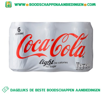Coca-Cola Light 6-pak aanbieding