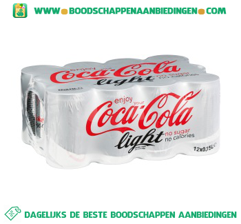 Coca-Cola Light funsize 12-pak aanbieding