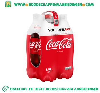 Coca-Cola Regular 4-pak aanbieding