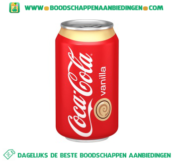 Coca-Cola Vanilla aanbieding