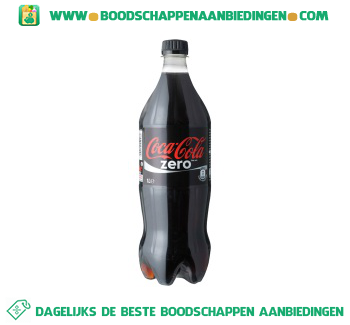 Coca-Cola Zero gekoeld aanbieding