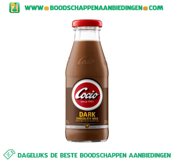 Cocio Chocolate milk dark aanbieding