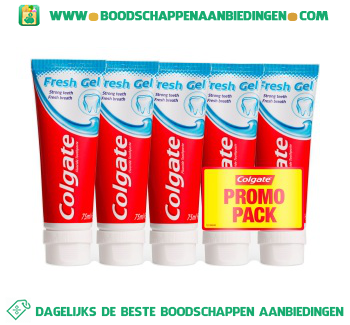 Fresh gel tandpasta promopack aanbieding