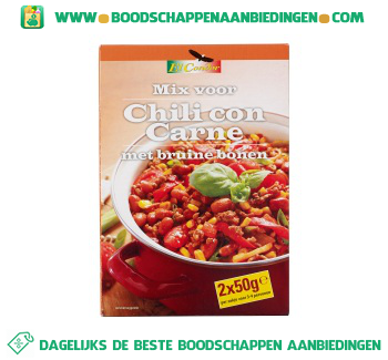 Mix voor chili con carne aanbieding