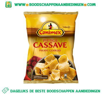 Conimex Kroepoek Pittige Cassave aanbieding