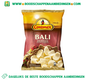 Conimex Kroepoek bali aanbieding