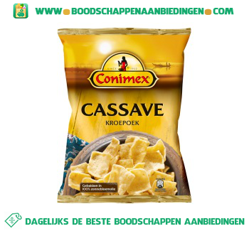 Conimex Kroepoek cassave aanbieding